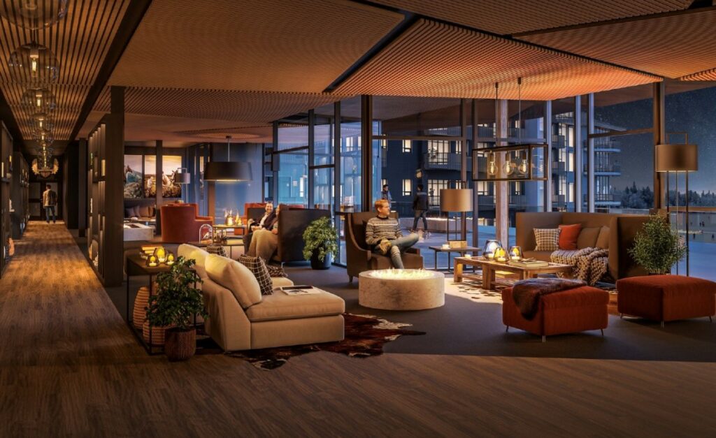 Trysil Alpine Lodge på oppløpssiden